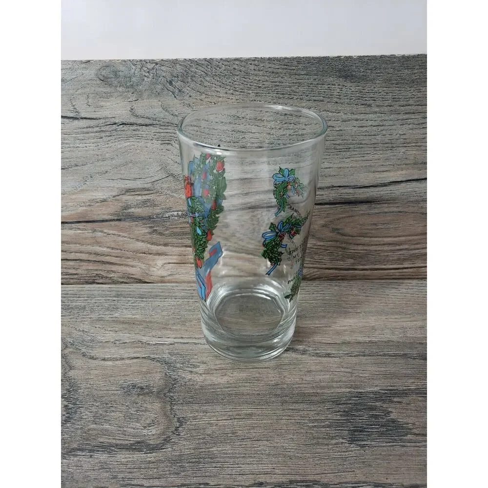 Twelve Days of Christmas by Indiana Glass 12 oz Replacement Glass Day 10